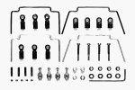 Tamiya 53343 - Front/Rear Stabilizer Set M03 OP-343