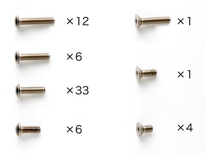 Tamiya 54180 - M-05 Titan. Screw Set OP-1180