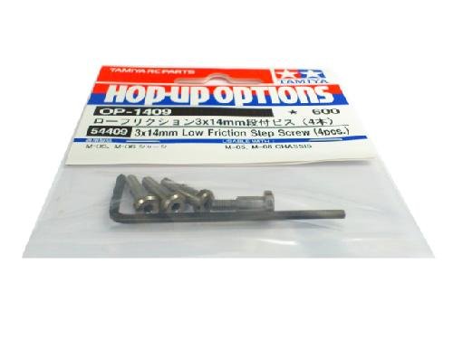 Tamiya 54409 - RC Low Friction Step Screw - 3x14mm - 4pcs OP.1409 OP-1409