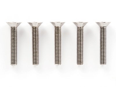 Tamiya 40128 - 2.6x14mm Countersunk Screw (5Pcs) For GB-01