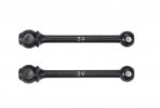 Tamiya 42373 - 39mm Drive Shafts for Double Cardan Joint Shafts (2pcs) TC-01/TB-05