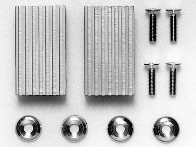 Tamiya 53242 - TGX Aluminum Engine Mounts (TGX/TG10) OP-242