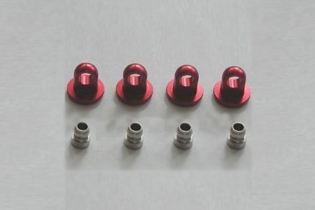Tamiya 49312 - TRF Damper Aluminum Top End (RED)