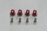 Tamiya 49312 - TRF Damper Aluminum Top End (RED)