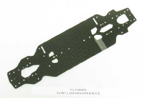 Tamiya 3404026 - TRF418 Lowerdecker/CFRP t=2.25mm for 42270