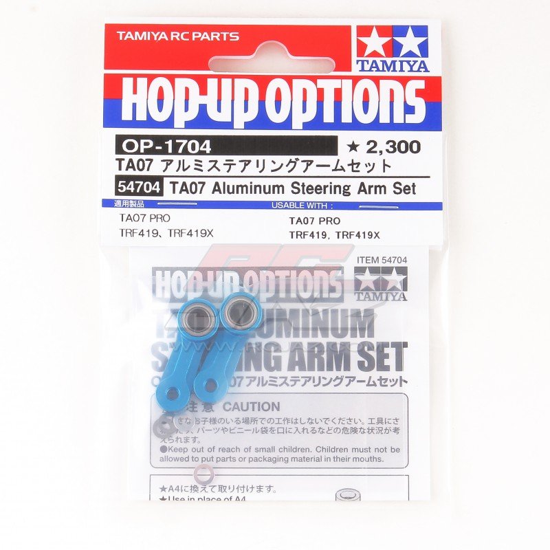 Tamiya 54704 - TA07 Aluminum Steering Arms OP-1704