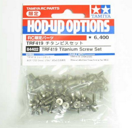 Tamiya 84402 - RC Titanium Screw Set - TRF419