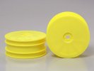 Tamiya 53985 - TRF501X Front Dish Wheel (Yellow, 2pcs.)