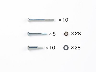 Tamiya 70182 - Threaded Shaft Set (3mm, 4mm)