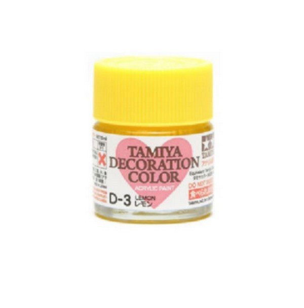 Tamiya 76603 - D-3 Lemon 10ml Bottle Paint