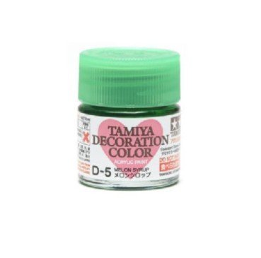 Tamiya 76605 - D-5 Melon Syrup 10ml Bottle Paint