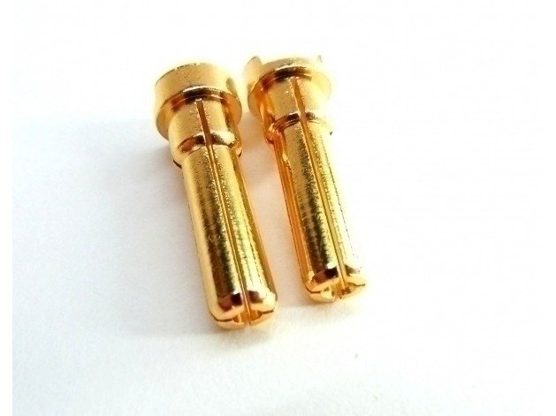 Team Powers 4 / 5mm Golden Plug for Lipo Battery