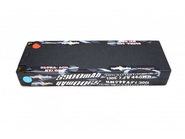 TEAMPOWERS 7.6V 5900mAh 130C LiPo battery (Ultra LCG) (TP-5900-130C-2s)