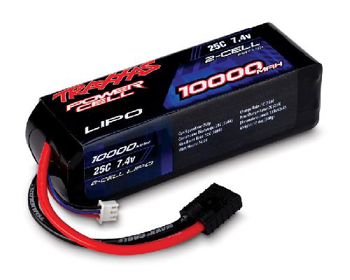 Traxxas (#2854) LiPo Battery 2 Cell 25C7.4V 10000mAh