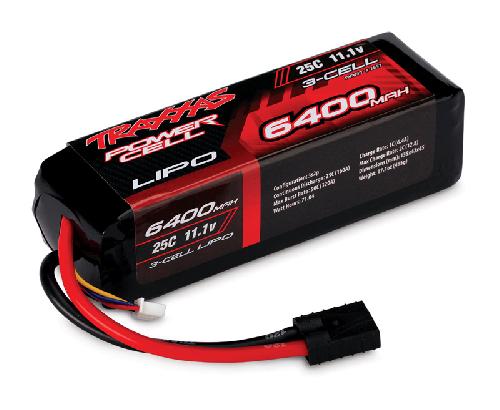 Traxxas (#2857) LiPo Battery 3 Cell 25C11.1V 6400mAh