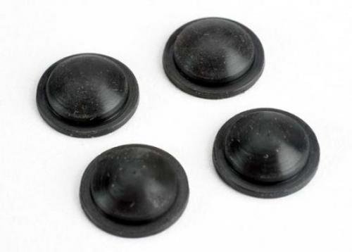 Traxxas (#1765) Rubber Diaphragms for oil damper (4pcs)