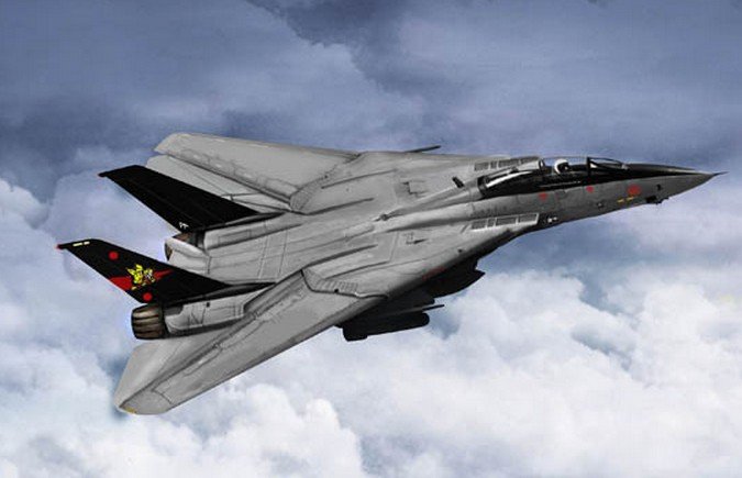 Trumpeter 03918 - 1/144 F-14B Tomcat