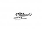 Trumpeter 06208 - 1/350 IMAM Ro.43 Surveillance Aircraft
