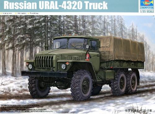 Trumpeter 01012 - 1/35 Russian URAL-4320 Truck
