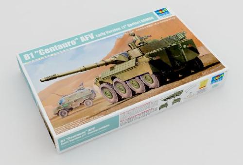 Trumpeter 01563 - 1/35 B1 Centauro First Batch AFV Early Verson w/Romor