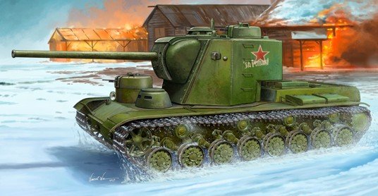 Trumpeter 05552 - 1/35 KV-5 Super Heavy Tank