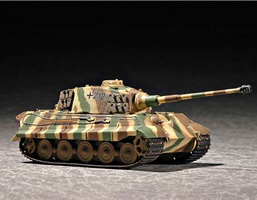 Trumpeter 07291 GERMAN King tiger (H) with Zimmerit WWII