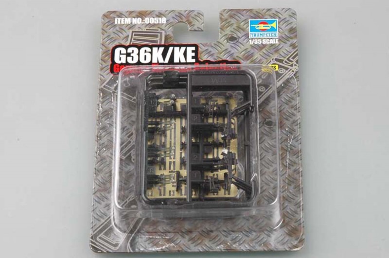 Trumpeter 00518 - 1/35 German Firearms Selection-G36K/KE