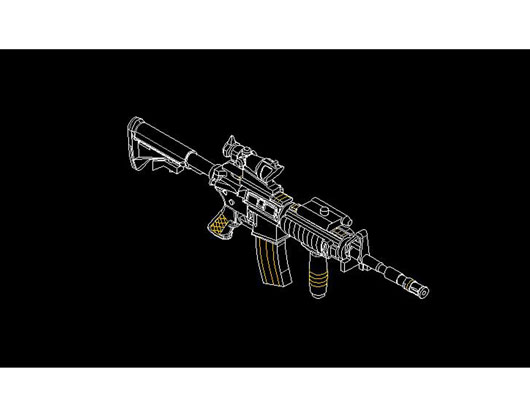 Trumpeter 00508 AR-15/M16/M4 FAMILY-M4RAS