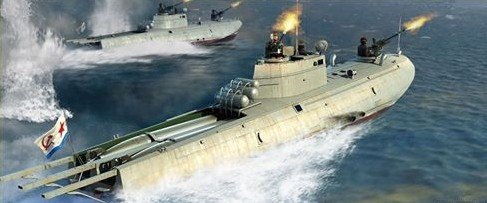 Trumpeter 63503 - 1/35 Soviet Navy G-5 Class Motor Torpedo Boat (Merit International)