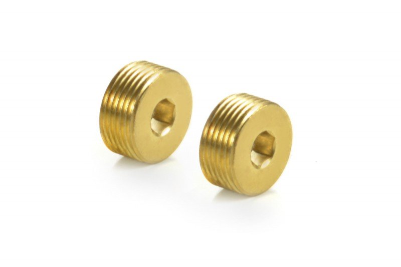 XRAY 357253 Brass Adjusting Nut M15x1 (2)