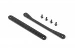XRAY 353250 XB8 Graphite Braces for Chassis Side Guards - Set