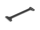 XRAY 354255 - GTX Carbon Center Mounting Rear Brace - Flat Chassis