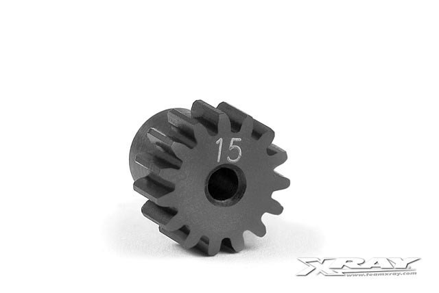 XRAY 385615 Steel Pinion Gear 15T/48
