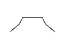 XRAY 333488 - Anti-roll Bar For Ball-bearings - Rear 1.8 mm