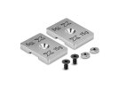 XRAY 336158 Stainless Steel Weight 21x28x4mm - 15g (2)