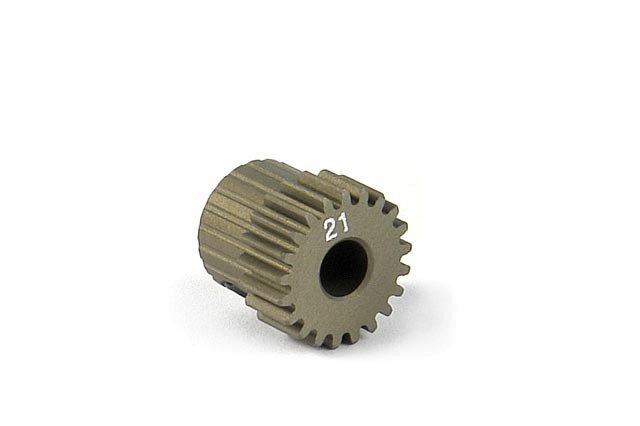 XRAY 305971 Narrow Pinion Gear Aluminum Hard Coated 21T/64