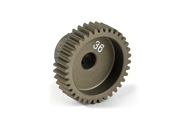 XRAY 305986 Narrow Pinion Gear Aluminum Hard Coated 36T/64