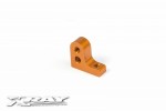 XRAY 302049-O T4 Aluminum Lower Suspension Holder - Orange