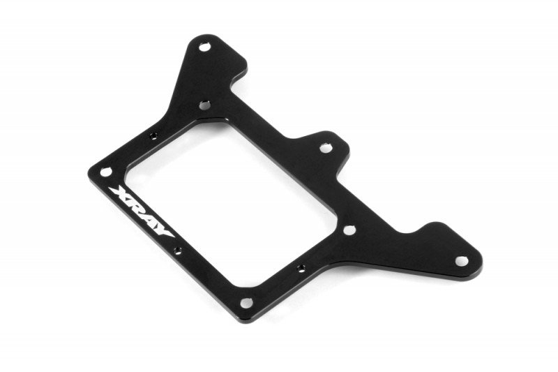 XRAY 371154 X12\'17 Aluminum Rear Pod Lower Plate 2.0mm - 7075 T6