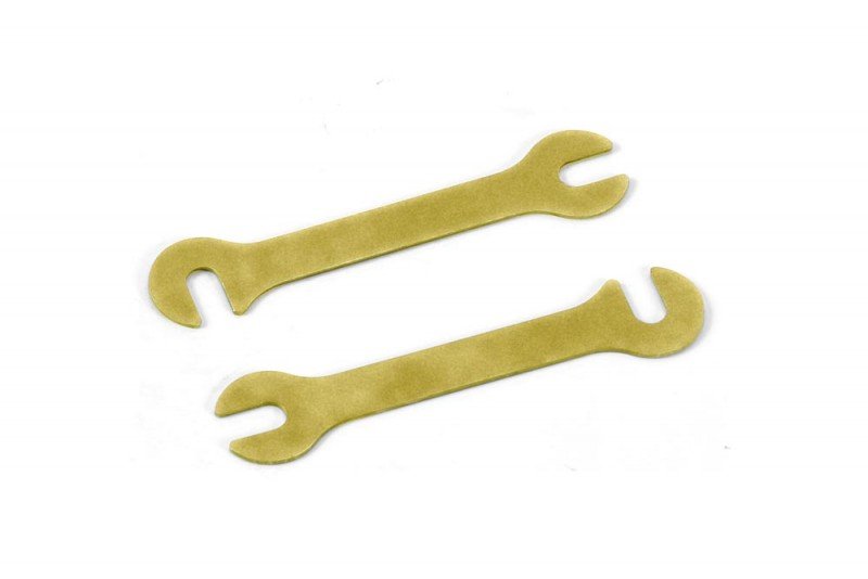 XRAY 372294 Steel Shim 0.6mm - Gold (2)