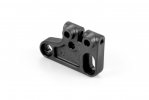 XRAY 372022 Composite Front Upper Arm Mount - Left - Graphite