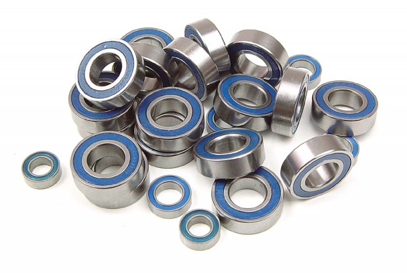 XRAY 359000 Ball-Bearing Set - Rubber Covered For XB8 (24)