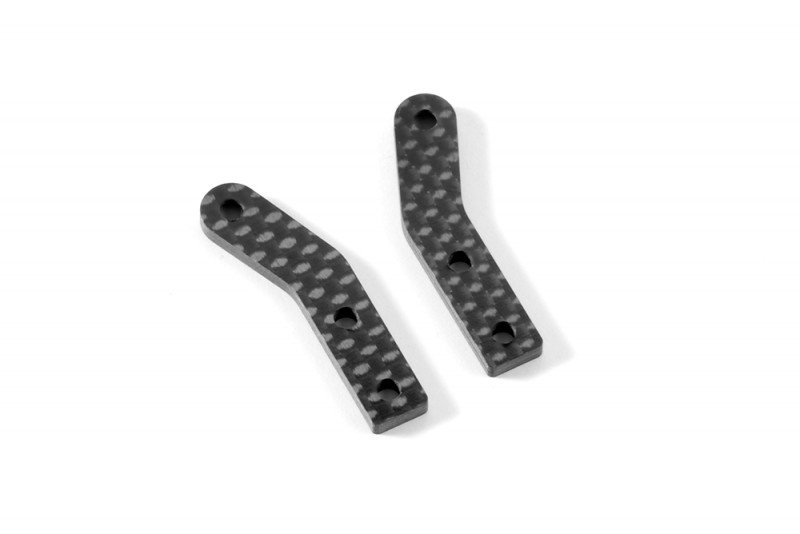 XRAY 342194 Graphite Extension for Suspension  Arm - Front Lower 2.5mm - Right