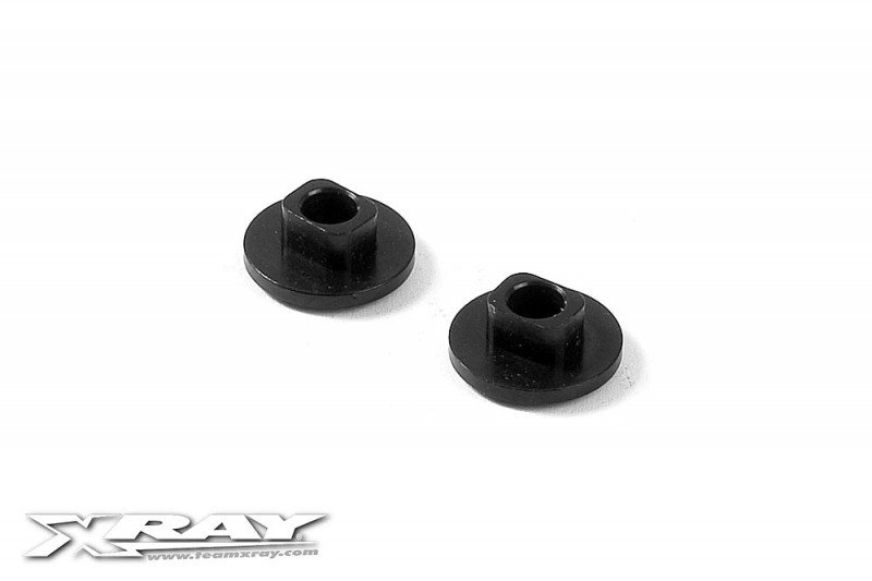 XRAY 346181 Aluminum Radio Plate Tweak Bushing Hard Coated (2)