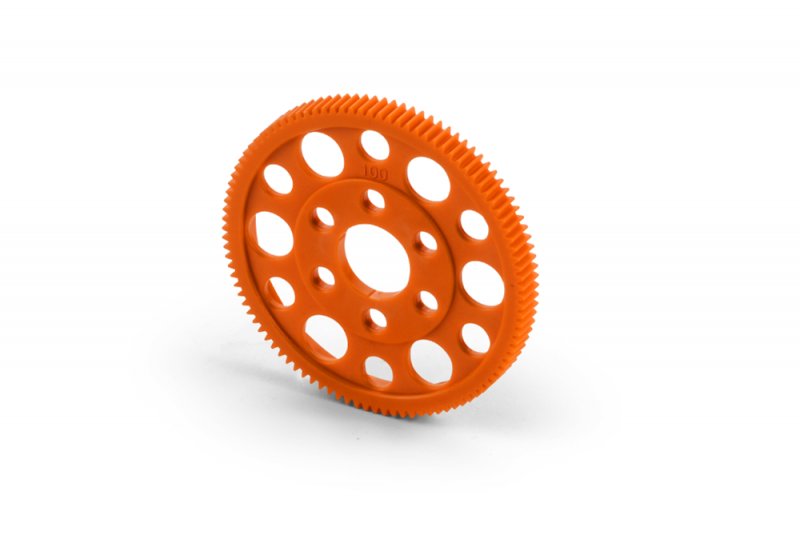 XRAY 305870-O - Offset Spur Gear 100T/ 64 - Orange