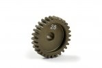 XRAY 305928 Narrow Pinion Gear Aluminum Hard Coated 28T/48