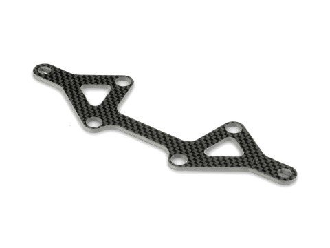 XRAY 372142 X10 Carbon Lower SUSPEN. ARM Plate FOR 1-PIECE Chassis