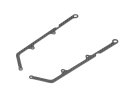 XRAY XR-376335 X12 Carbon Side Brace FOR 1-PIECE Chassis 1.6MM (2)