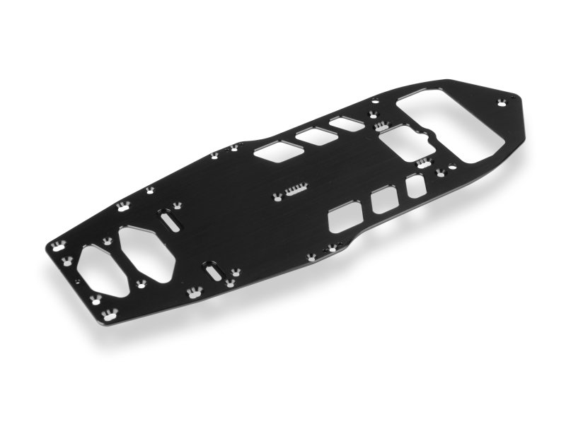 X12 Aluminium 1-PIECE Chassis FOR Floating Servo - 1.5MM - Swiss 7075 T6