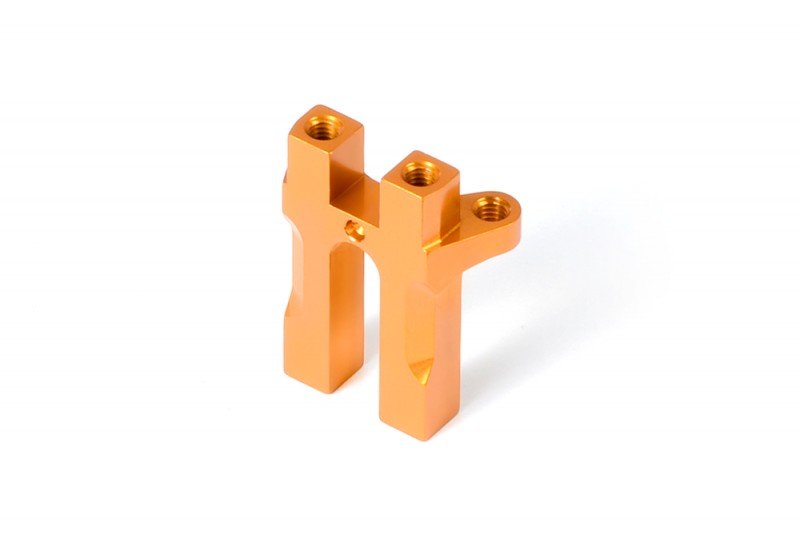 XRAY 376258-O X1\'16 Aluminum Servo Mount - Orange